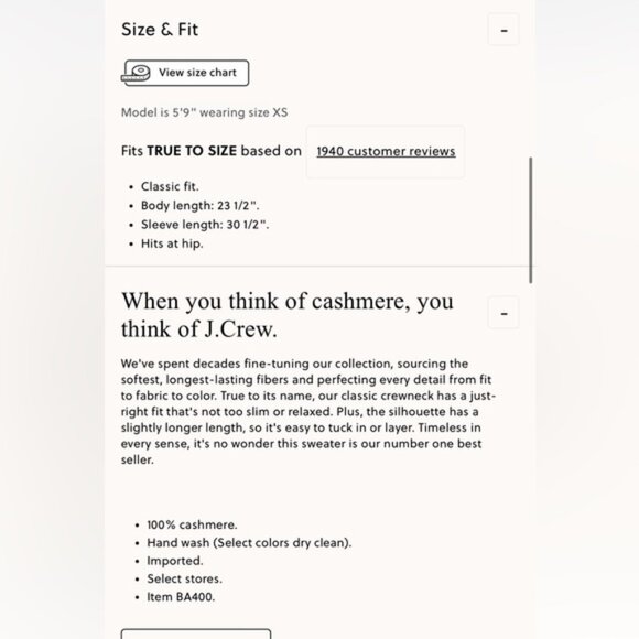 J.Crew Cashmere classic-fit crewneck sweater Burnished Chartreuse - Picture 3 of 7